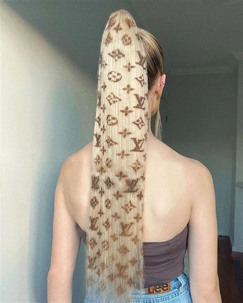 Louis Vuitton hair